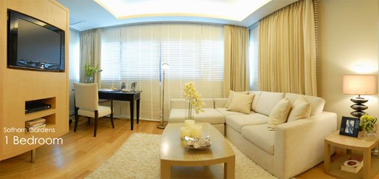 Sathorn Gardens apartment to rent near Silom City Resort